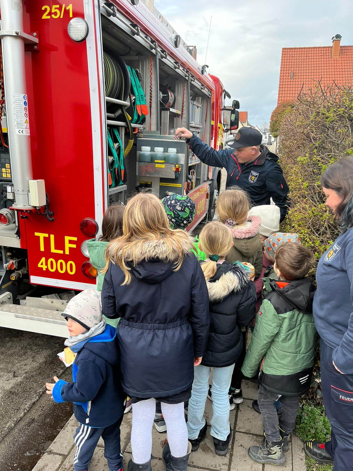 Die Feuerwehr war zu Besuch (1)